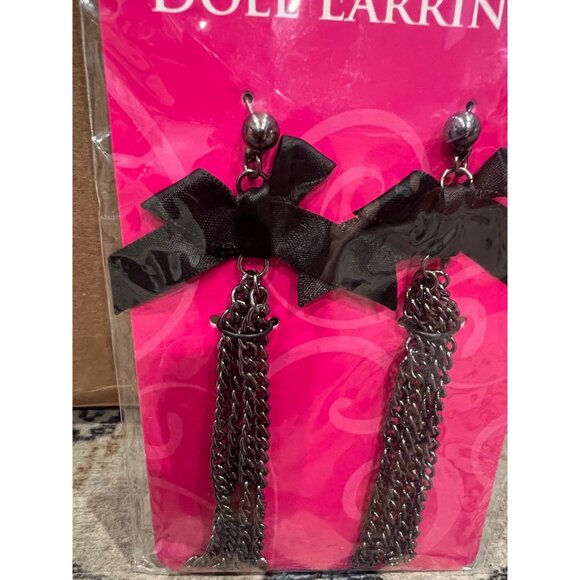 Spirit Halloween Doll Earrings Costume Accessory Gothic Dangle Cosplay Dress Up - Picture 2 of 4